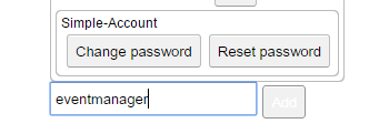 Sign-in page
