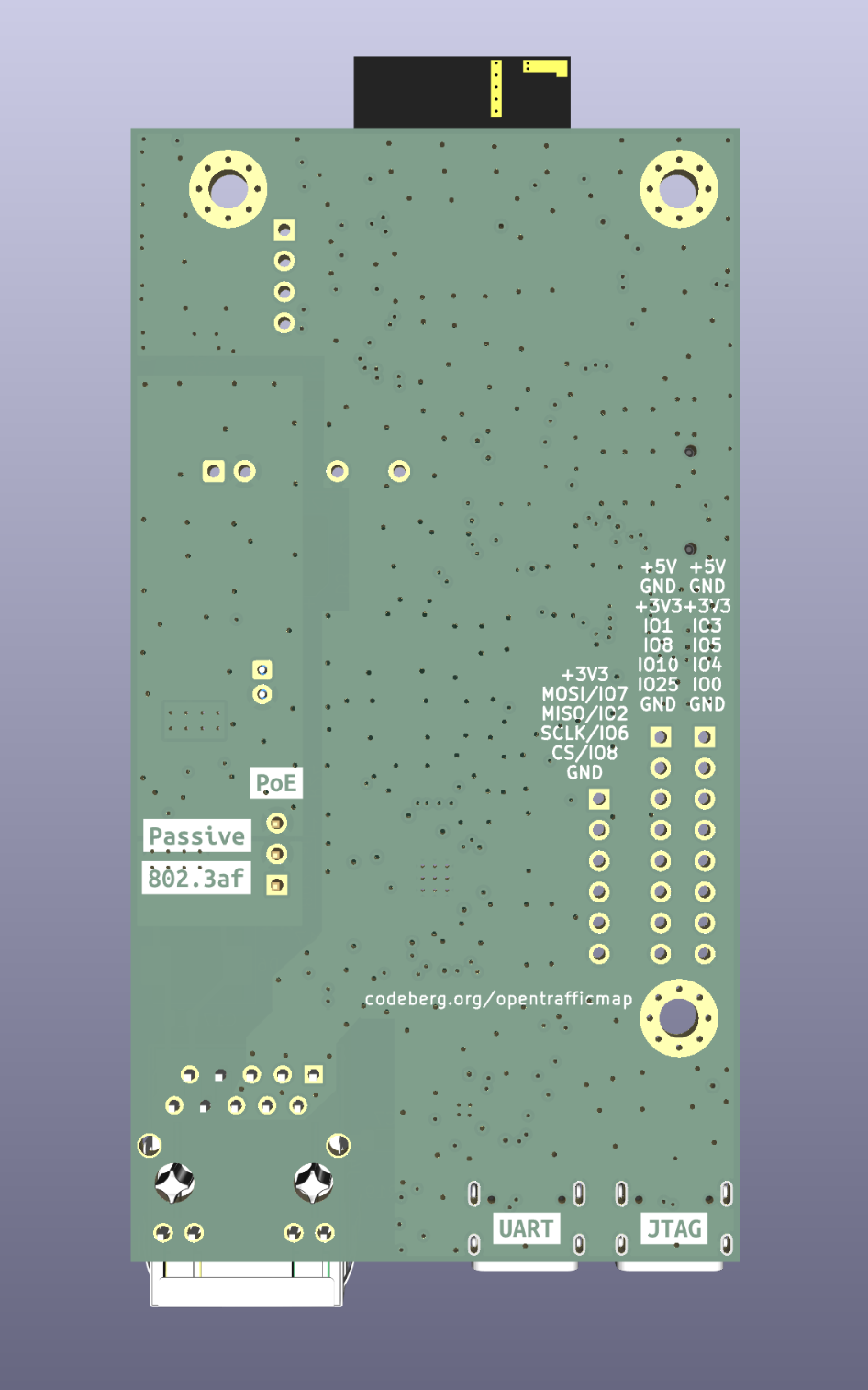 PCB Revision 2 Back